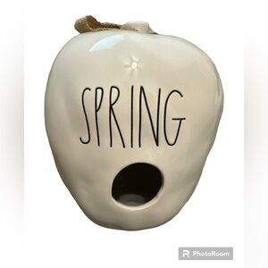 Rae Dunn SPRING Apple Birdhouse